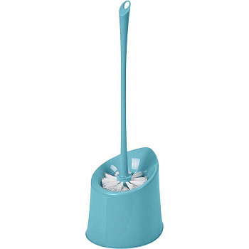 Комплект WC Vogue (ершик + подставка) небесный 