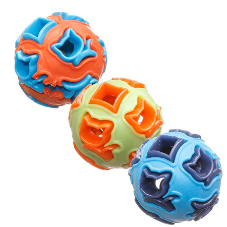 Игрушка для животных "Мяч" с бубенчиком 5 см NA2636