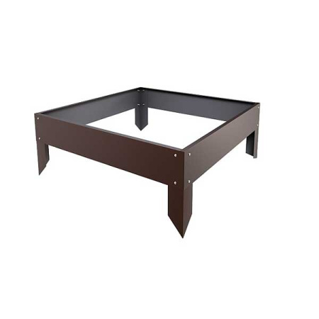 Грядка Лето-4 Высокая Шок-коричневый 95 * 95 * 31,6 см