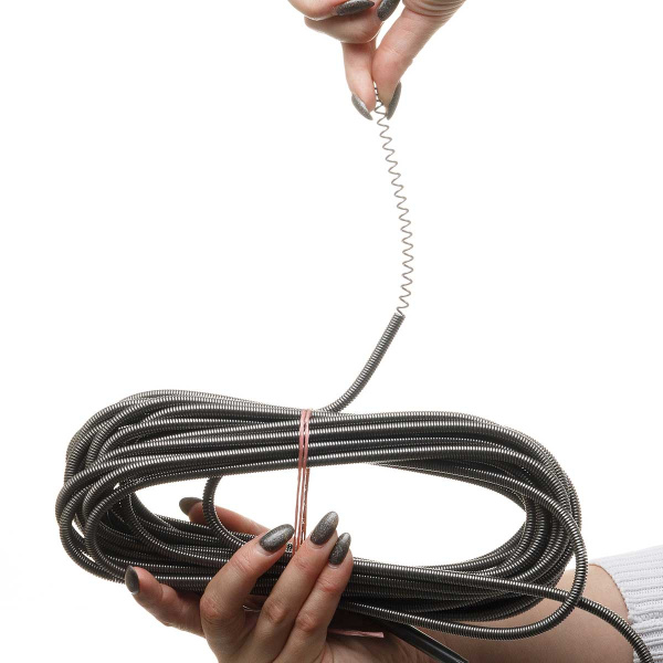 Трос сантехнический (диаметр 6мм, длина 10м) х15