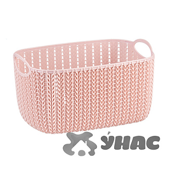 Корзинка Вязание 4л Чайная роза М2380 (12)