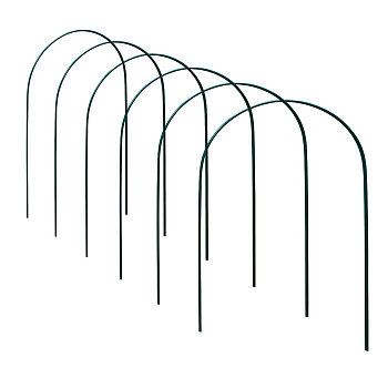 Дуга парниковая, комплект из 6-ти штук, материал стальная трубка в ПВХ оболочке, длина 2,5м, ширина 1м, высота 0.97м САДОВИТА (х150)