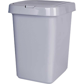 Контейнер для мусора Step Push to Open 25 л серый