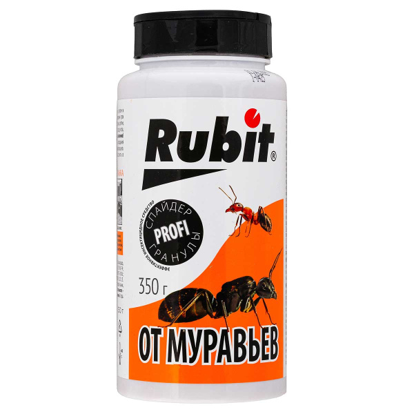 РУБИТ Спайдер гранулы от муравьев 350 г  х12