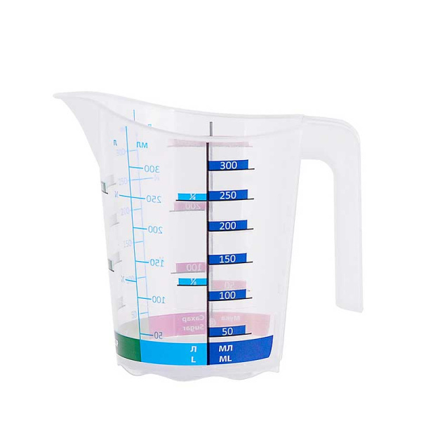 Кружка мерная 0,3 л Домино  Эльфпласт 538