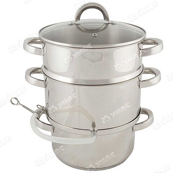 Соковарка 981040 22 см 6 л нержавеющая JM-22/6L