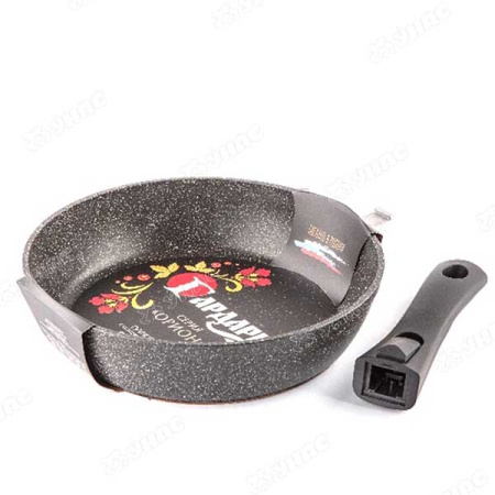 Сковорода Гардарика 24см антипр.покр. 1224-04-01-10 Орион, съемн.ручка, крышка х8