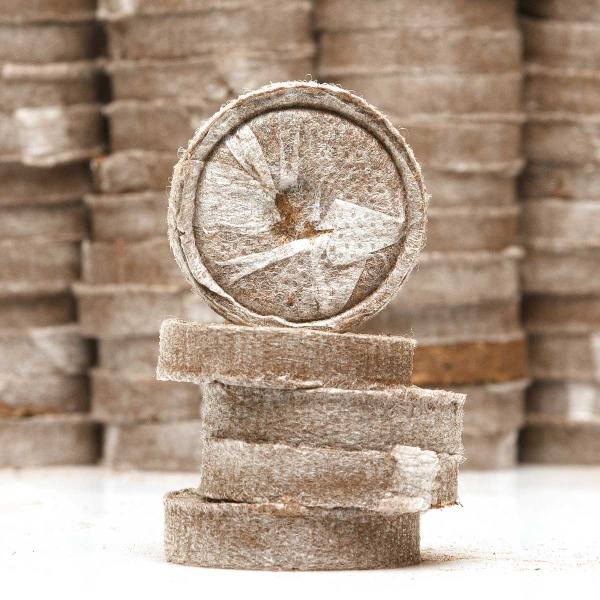 Торфоперегнойные таблетки Turbo (33мм)Цена за КОРОБКУ х720шт. 