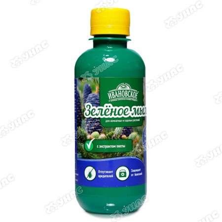 Зеленое мыло с пихтовым экстрактом 0,25л Ивановское х20