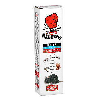 Клей от грызунов Наповал в тубе 135гр х50