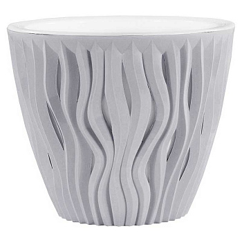 Кашпо Вдохновение  4,5л Серый КШ-9675 ВМС х10 