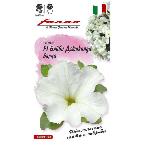 Петуния Бэйби Джоконда белая Гавриш Цх10 