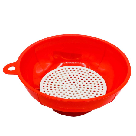 Воронка для банок с широким горлом со съемным фильтром,16,5*15*7 см, верхний d=150 мм,нижний d=65 мм