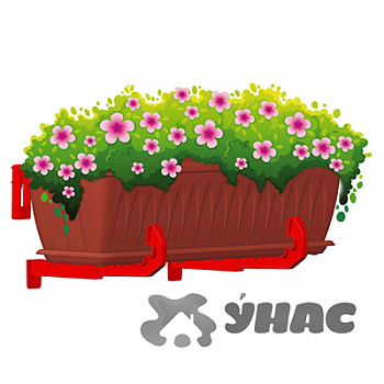 Крепление для балк.ящик. универс (2шт) М3229 БелГлина  (8)