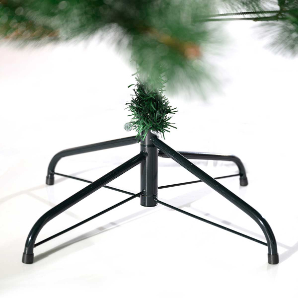 Елка HJ210-82-1 210см БЕЛАЯ(снег) 360веток мет.подст.