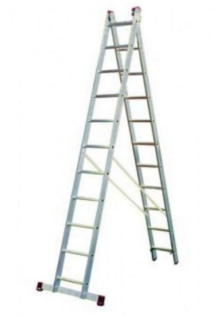 Лестница индустриальная 2-секционная 2*12