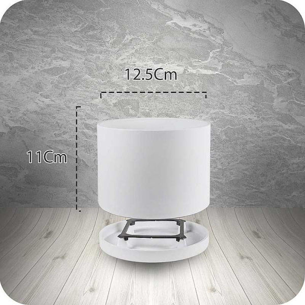 Горшок 0,9л белый 103/12.5-1 х16 