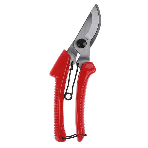 Секатор (HD8083 NA) 180 мм пластик красные ручки