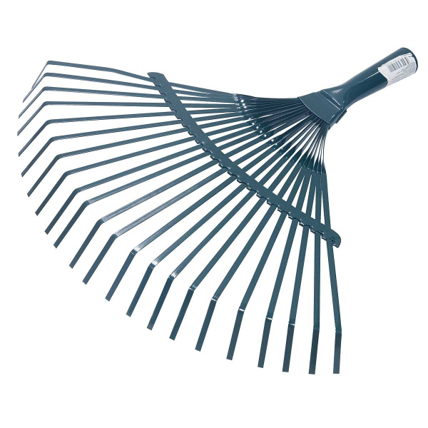 Грабли веерные 22 зубчика пластинчатые без черенка HD-3012