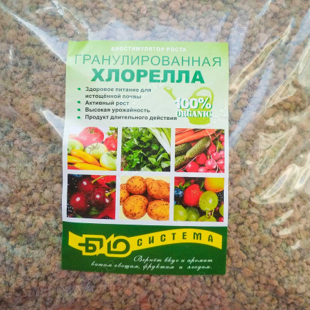 Гранулированная Хлорелла (цеолит+хлорелла) 6л. БС х5 
