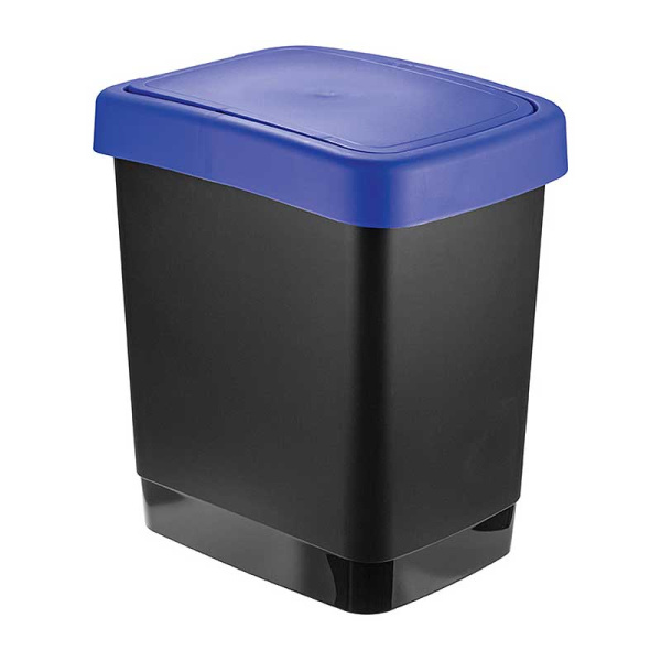 Контейнер для мусора ТВИН 18л Синий М2479