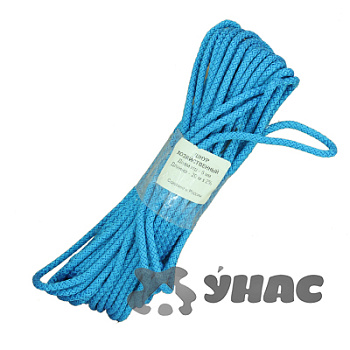 Шнур хозяйственный вязаный диаметр 6мм, 20м, цветной x50