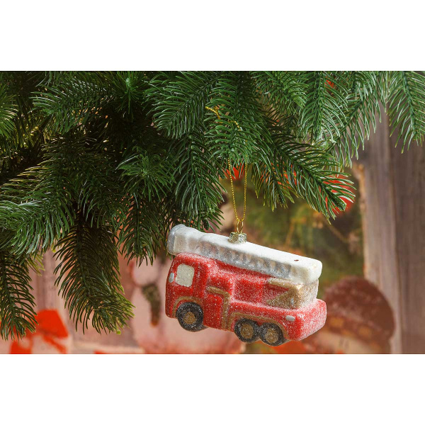 Шар SFOP21532 1шт 10см Пожарная машина(240)