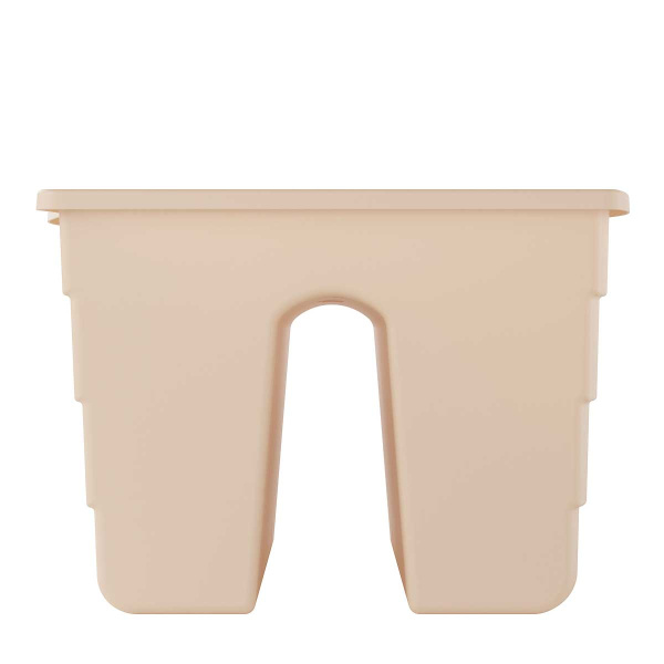 Кашпо на перила 58х28х20см Бежевый БШ8922 х5 