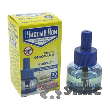 Антикомариная жидкость 30 ночей Чистый дом 02-605