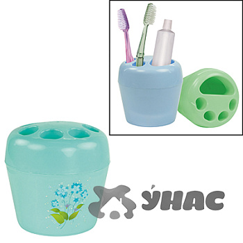 Подставка для зубных щеток "Фантазия" БШ1155 (27) 