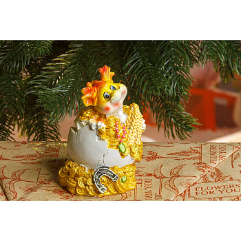 Копилка 23030 Дракоша в яйце 10,5см (96)