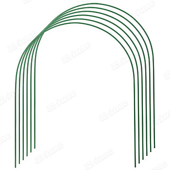 Дуга парниковая, комплект из 6-ти штук, материал стальная трубка в ПВХ оболочке, длина 3,5м, высота 1,4м, ширина 1м САДОВИТА