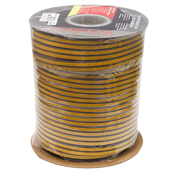 Уплотнитель PROFITRAST/WINDOOR Е кор. 9*4мм 200м*6