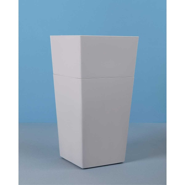 Кашпо Астра 1,8л сер шелк ПластАвеню х6 