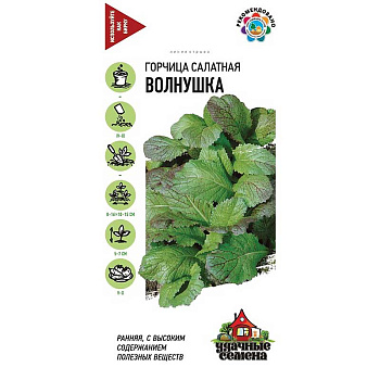 Горчица Волнушка листовая Удачные семена Гавриш Ц