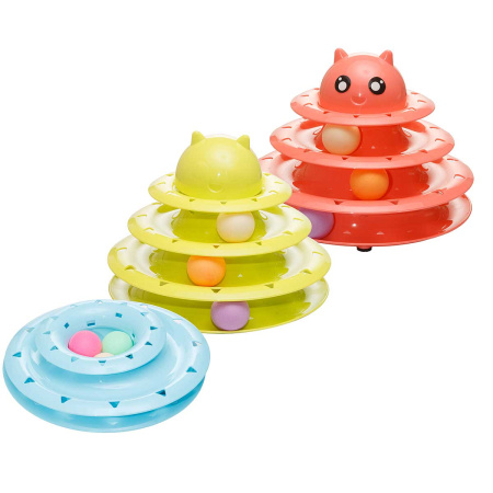 Игрушка для животных "Пирамидка с мячами" NA2651