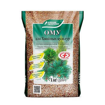Удобрение-ОМУ Для Хвойных 1 кг Буйские удобрения 