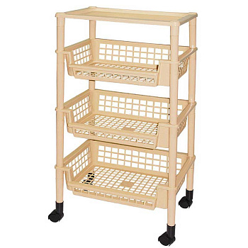 Полка для ванной комнаты МилихПластик (1) 