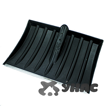 Лопата снеговая пласт с планк №4   440х320  d-35мм