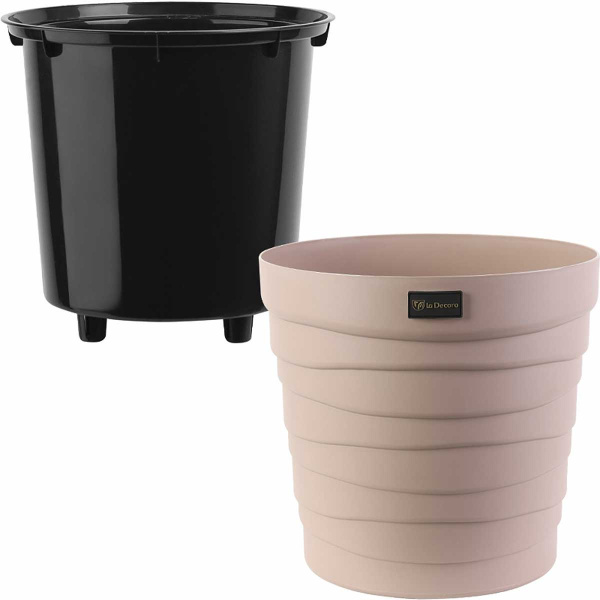 Кашпо БАРХАН 7,5л Фраппе КШ-4368 х8 