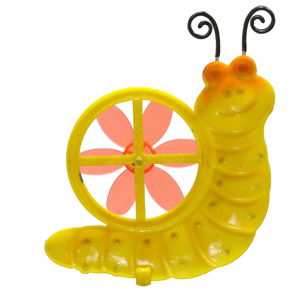 Штекер садовый Улитка с ветряком 13*15см NA2678 (288)