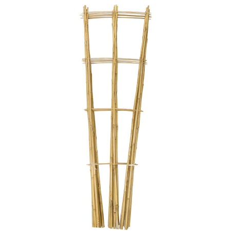 Бамбуковая решетка  3-х лучевая 150см, ширина-45см, 4 яруса (Цена/10шт) (50)