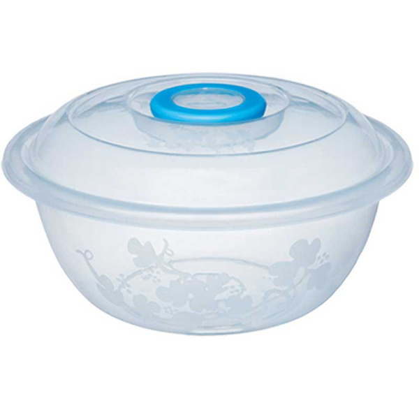 Таз 22л "Изобилие" мерный с крышкой Эльфпласт 124