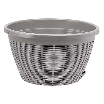 Кашпо Подвесное 4,5 л Сержемчуг без поддона КШ-9803 ВМС