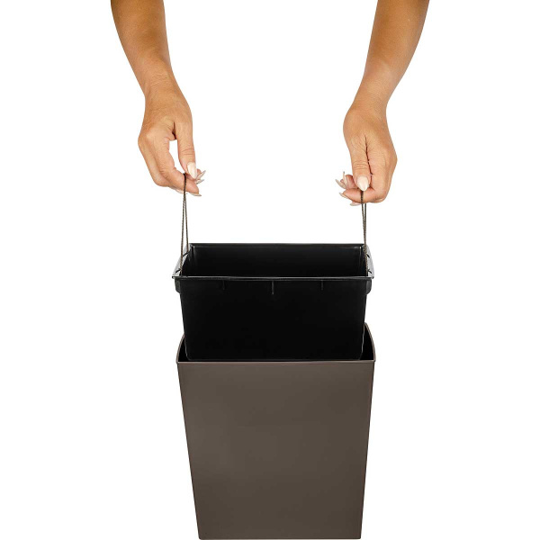 Горшок КУБ 11,6л 250х250мм Французский платан 