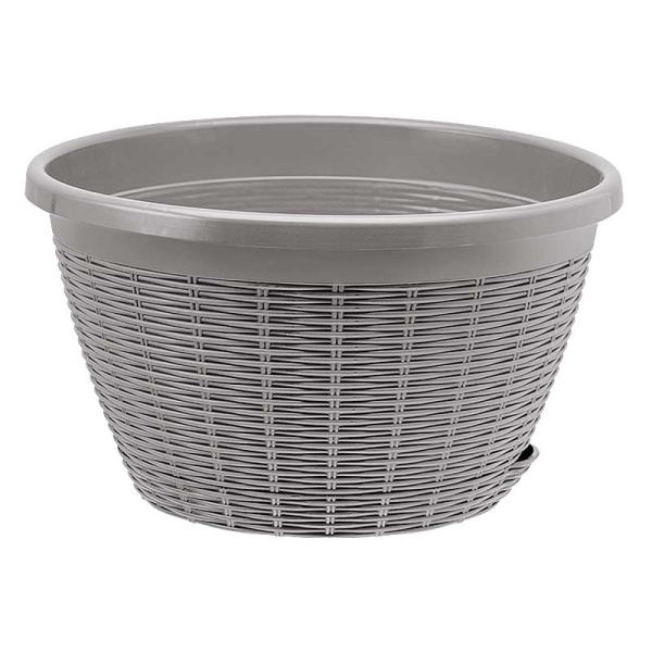 Кашпо Подвесное 4,5 л Сержемчуг без поддона КШ-9803 ВМС