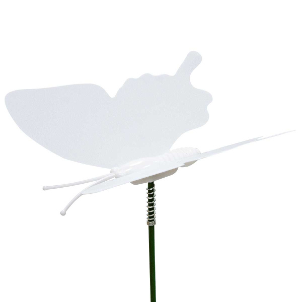 Штекер садовый NA2309 зап.10шт. Бабочка чер/бел h-25см