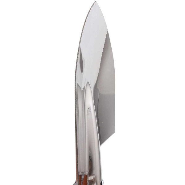 Лопата штыковая дамская остроконечная KOPPER.TOOLS Нержавеющая сталь алюминиевый черенок ФИ.095-00