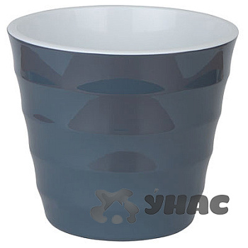 Горшок "Лаура" 1,4л Антрацит ЛР14-12 Ливингрин(18) 