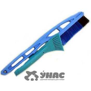 Щетка автомоб.(большая) (Классика)  со скребком "Мультипласт"(50)